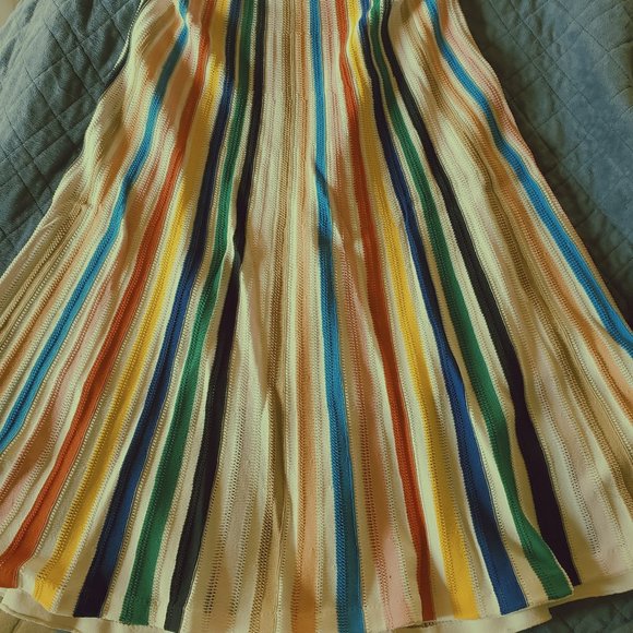 J Crew XXS rainbow skirt - Picture 1 of 2
